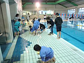 カエル・トビウオクラブ奉仕活動風景